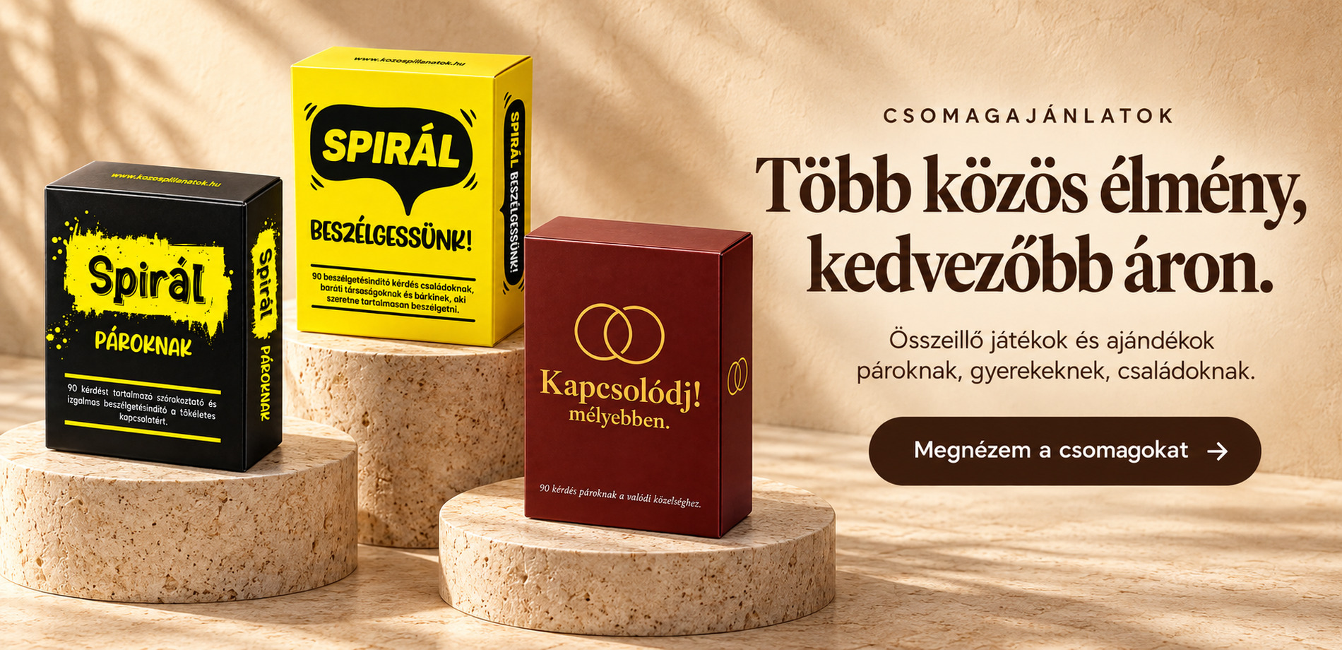 Közöspillanatok.hu webáruház