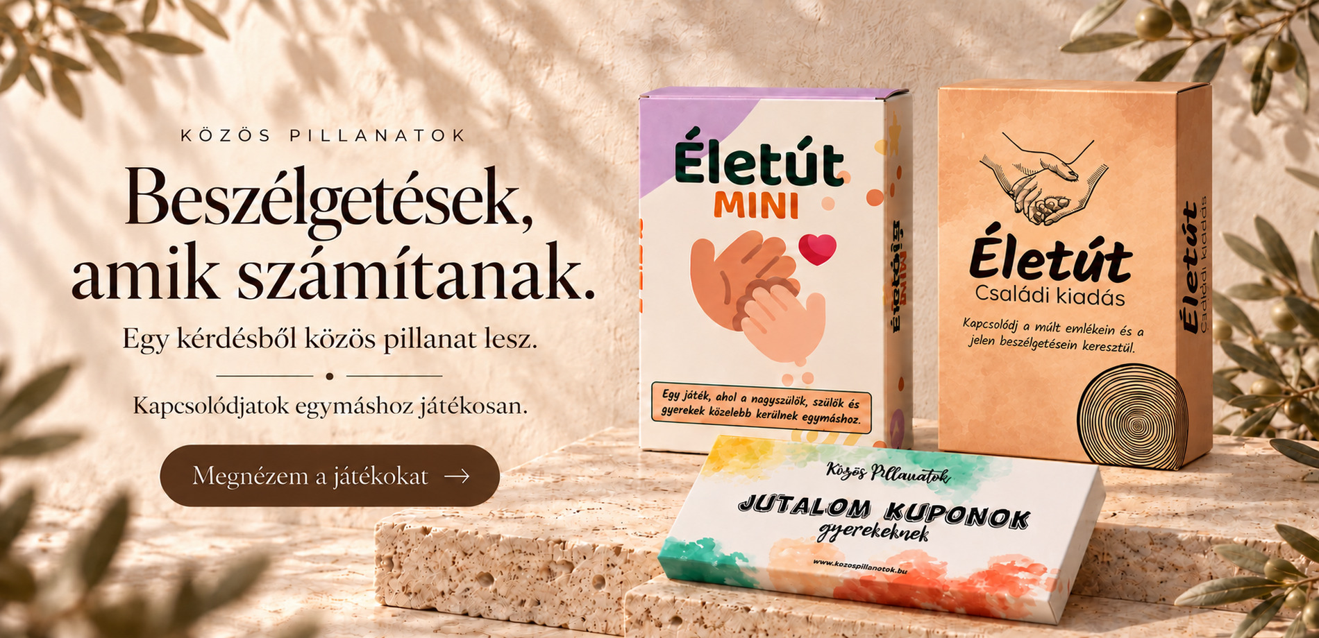 Közöspillanatok.hu webáruház