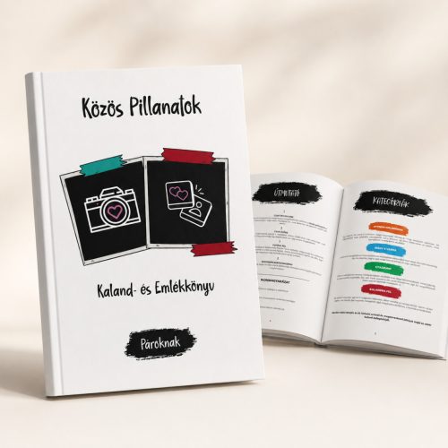 Közöspillanatok kaland- és emlékkönyv pároknak – Közöspillanatok