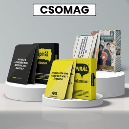   CSOMAG: Spirál Pároknak, Beszélgessünk! és Merre tovább? felnőtteknek kártyajáték