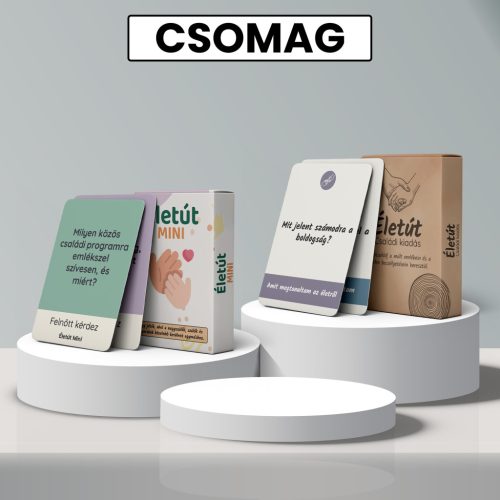 CSOMAG: Életút - Családi kiadás és Életút MINI kártyajáték