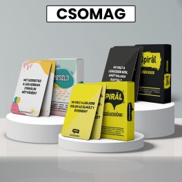   CSOMAG: Spirál Pároknak, Beszélgessünk! és Mesélj! kártyajáték