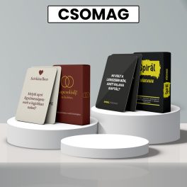   CSOMAG: Kapcsolódj! - mélyebben. és Spirál Pároknak kártyajáték