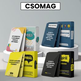   CSOMAG: Spirál Pároknak, Mesélj!, Beszélgessünk! és #SZÓRAKOZZUNK kártyajáték