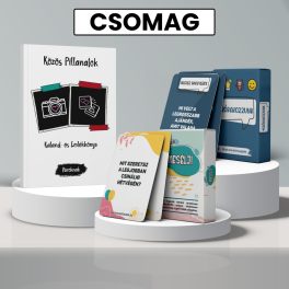   CSOMAG: Spirál Mesélj!, #SZÓRAKOZZUNK kártyajáték és Közöspillanatok kaland- és emlékkönyv